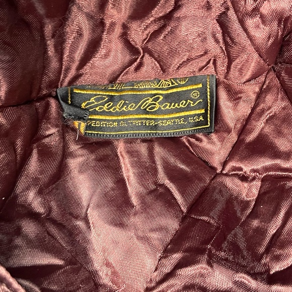 Vintage 1980’s Eddie Bauer Blue Thinsulate Gore-Tex Trapper Ear Flap Cap - Picture 8 of 11